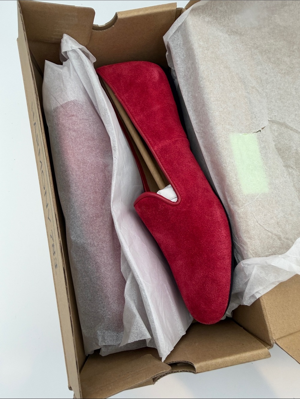 Harmony 783 grounding shoes red suede  leather loafers size 8 NEW - Picture 5 of 8